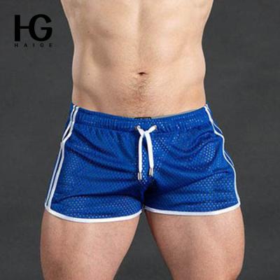 China New Summer Plus Size QUICK DRY Men Shorts Fitness Shorts Outdoor Training Men Gym Casual Slim Breathable Five Point Shorts for sale