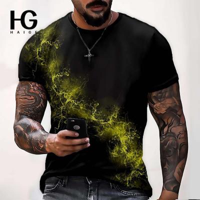 China QUICK DRY S-6XL Plus Size Men T Shirt 3d Starry Sky Pattern Digital Printing Tee Shirt Crewneck T-shirt Male Workout Activewear for sale