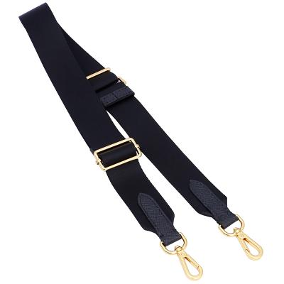 China Black Fabric Five-in-One Cotton Fiber Chain Bag Replacement Shoulder Strap Wide Diagonal With Accessories for sale