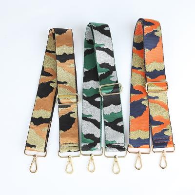 China New Kesoil Friendly Camouflage Webbing Bag Shiny Gold Silk Strap - Buy Webbing Bag Strap for sale