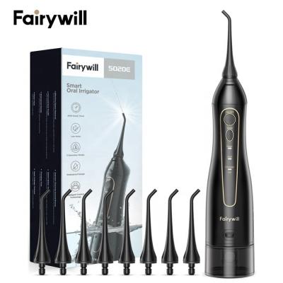 China Fairywill FW 5020E Fair Will Dental Portable Mouth Irrigator Mouth Wash Water Flosser Placque remover for sale