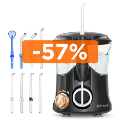 China Fairywill FW WFS 169 Family Electric Countertop Desktop Water Flosser Dental Floss Oral Irrigator en venta