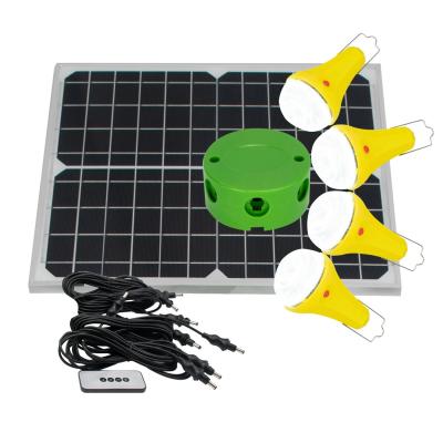 China Residential Portable Travel Trailer Mini Solar Lighting System Directly Supplied By Chinese Factory for sale