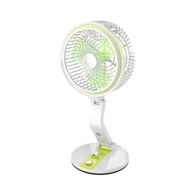 China Fashion Stand Solar Fan Lamp With Deck Lights Solar Outdoor Solar Home Rechargeable Fan for sale