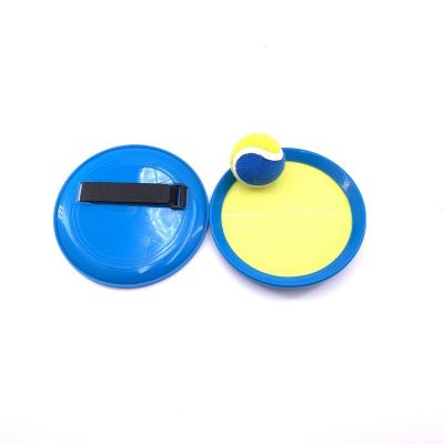 China Trianing Customized Color Kids Outdoor Game Toy Throw And Hook Plastic Ball Game for sale