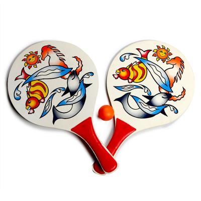 China High quality funny hot sale low price toy DECOQ beach sand beach racket for sale