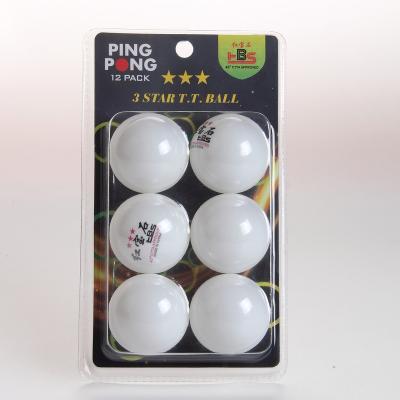 China Trianing DECOQ Logo Wholesale Custom Printing ABS Materials Table Tennis Ping Pong Balls for sale