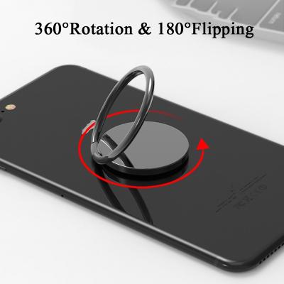 China Adjustable Phone Accessories Finger Ring Holder 360 Degree Phone Holder Stand For iPhone 12 for sale