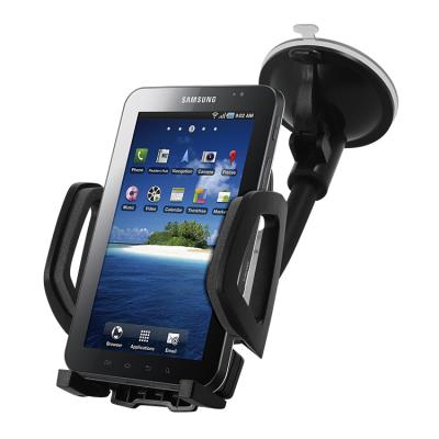 China Glossy Car Phone Holder Adjustable Dashboard Button Release Cradle Windshield Car Phone Mount One for sale