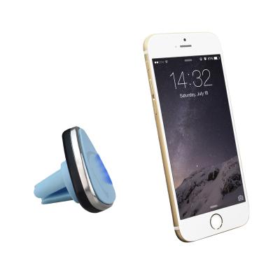 China 4Pcs Adjustable Cell Phone Magnet Phone Holder Silicone Clip Air Vent Phone Car Magnetic Mount for sale