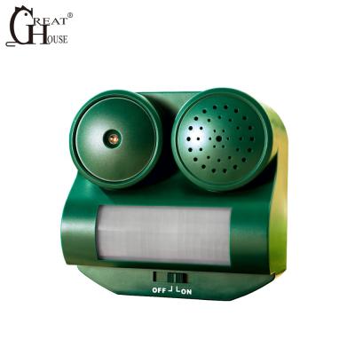 China GH-191 Indoor Or Outdoor Ultrasonic Dog Animal Bark Control Of Cats / Mice / Rats for sale