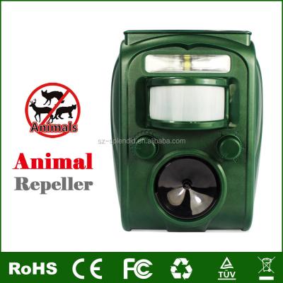 China Greathouse Disposable Electronics Ultrasonic Solar Pest Reflector Boars Traps Pest Deterrent Scare Away Dog, Cat, Squirrel, Rat, GH-501 for sale