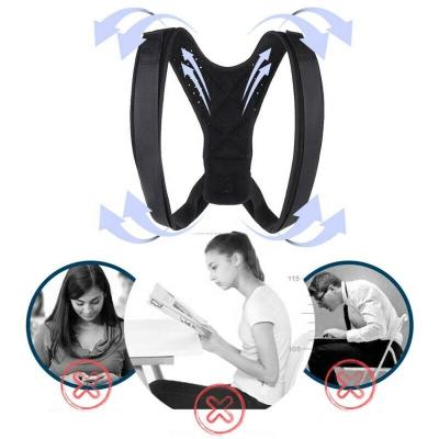 China New Style Premium Adjustable Back Support Brace And Posture Corrector For Men And Women for sale