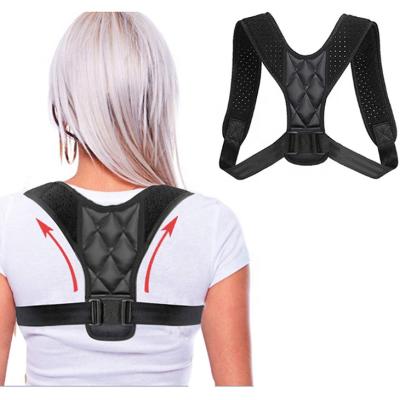 China Hot Selling Adjustable Support Patch Straightener Back Shoulder Strap With Hook And Loop for sale