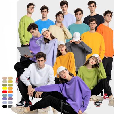 China FEIBAI Plain Blank Anti-pilling Crewneck Sweatshirt 100% Custom Unisex Manufacturer 380gms Cotton for sale