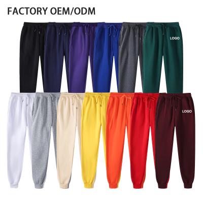 China wholesale custom Anti-wrinkle factory embroidery printing LOGO leisure sport pants single track pants men sweatpants sports sweatpants trackpants for sale