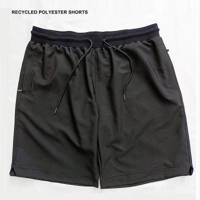 China Wholesale Custom LOGO Manufacturer Anti-Wrinkle Sports Casual Recycled Gym Men's Polyester Shorts for sale