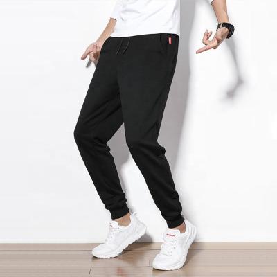 China new autumn and winter cotton sweatpants Anti-wrinkle knitted sports pants casual pants ribbed pants for men for sale