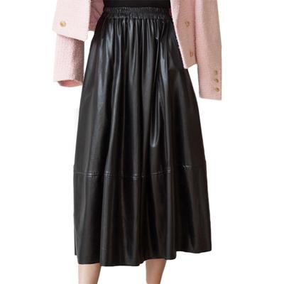 China Other loose pungent a-line skirt of large temperament flexible high waist skirt for sale