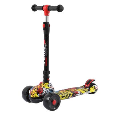 China New 3 Wheel Height Handlebar New Girl Boy Adjustable Toy Scooter Baby Adjustable Children Scooter Foldable Children Scooter for sale