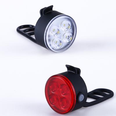 China Factory Hot Selling Durable Customized Usb Rechargeable Led Light Waterproof Tail Light For Bicycle for sale