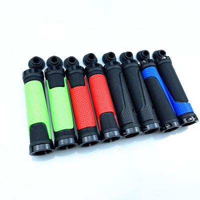 China Wholesale Comfortable Non-slip Soft Goods Bike Rubber Handlebar Grips Racing Bicycle Grips Handlebar for sale