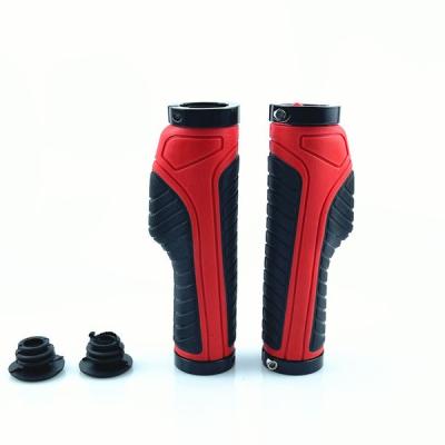 China Comfortable High Quality Durable Bike Grips Accessories Grips Bicycle Non-Slip Soft Rubber Handlebars for sale