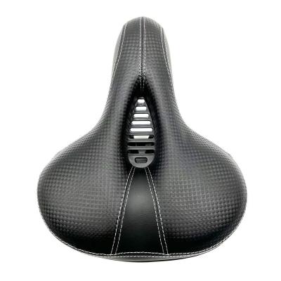 China Hot Sale Waterproof Comfortable Bike Wide Seat Bicycle Saddle Thicken Foam Soft Bike Cycling Saddle for sale