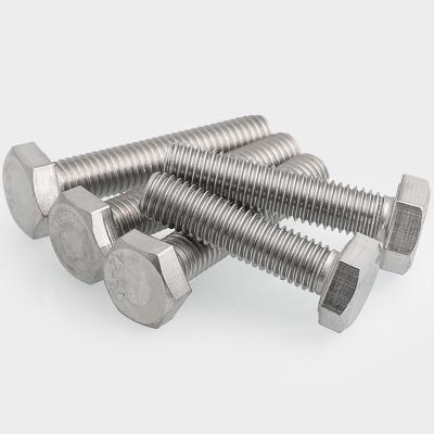 China Stainless Steel Nickel Alloy Incoloy 800 Bolts Special Din 933 Din 934 Steel Bolts And Nuts M8-M24 Screw Fasteners for sale