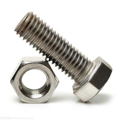 China Stainless Steel ASTM F2281 Inconel 601 934 Alloy 2.4851 Fasteners Bolts Nuts Din 933 Din 934 Hex Bolts and Nuts for sale