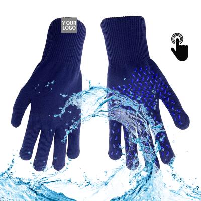 China Deliwear Silicone Grip Dots Other Sports Waterproof Motorcycle Glove For Outdoor Guantes for sale