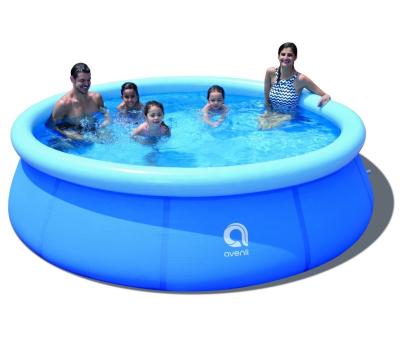 Κίνα Jilong Avenli 17793 Guest Set Pool Round Marin Blue Metal Frame Above Ground Pool 3.0m x 76cm προς πώληση