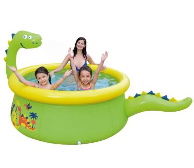 China Jilong Avenli 17786 Dinosaur 3D Round Jet Pool Inflatable Kids Pool Playground 175cm x 62cm en venta