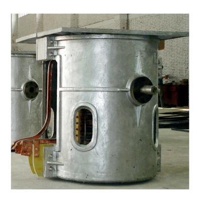 China Machinery Repair Shops 1T, 0.5T Intermediate Frequency Induction Steel Melting Furnace for sale