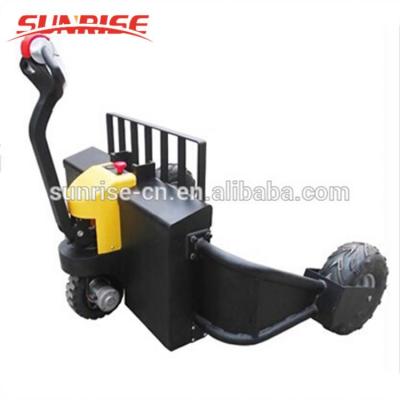 China high quality 1.5ton hand rough terrain pallet truck with 100*25mm PU wheels for sale