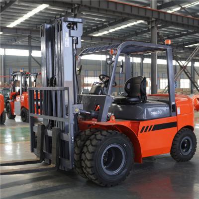 China Garment Shops Chinese Famous Brand 5 Ton Heli Forklift Trucks Tcm Diesel Forklift For Africa for sale