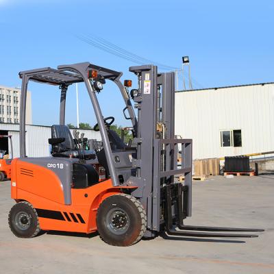 China Construction worksÂ   Professional Design CPCD18 1800kg Heli Forklift Cheap Price Mini Electric Forklifts for sale