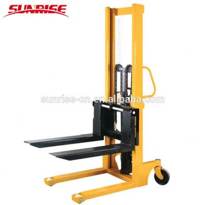 China CTY 1000kgs Hydraulic Hand Lift Stacker Truck 1000/2000/3000 for sale