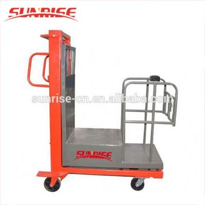 China Garment Shops Construction Work Order Semi-Electric Overhead Picker for sale