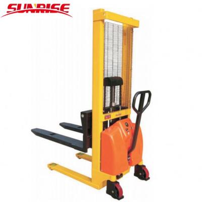 China Garment Shops Manual Electric Stacker EMS-100/30-DC for sale