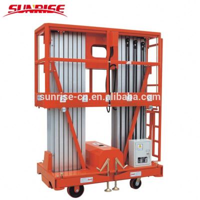 China 8m 10m 12m 14m 16m 18m Modern Movable Electric Self Propelled Aluminum Scissor Lift Table Aerial Work Platform for sale