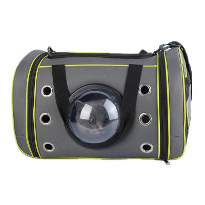 China High Quality Aviation Pet Supplies Portable Cat Shoulder Bag Made of 600DPVC Material for sale