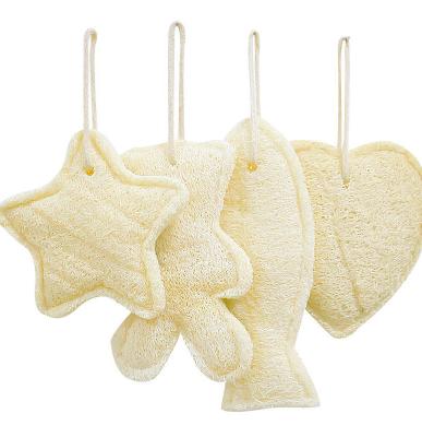 China All Natural Natural Loofah Body Bath Shower Sponge Scrubber for Shower Bath for sale