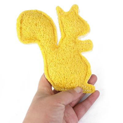 China Sustainable Hamster Chew Toys Natural Loofah Tooth Cleaning Toy Animals Toys For Birds, And Other Small Animals for sale