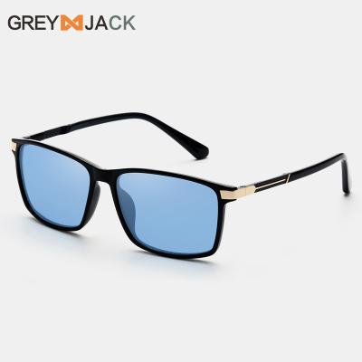 China Fashion Sunglasses Wholesale Popular Sports Classic High End Polarized Men Driving Custom Logo Driving Correct Sunglasses for sale