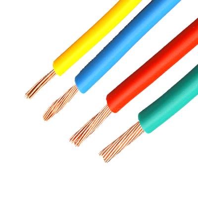 China House Wiring BV/BVV//Bvr/RV/Rvv PVC Electrical Electric Copper Cable prices of building pvc insulation copper electrical wires el for house for sale