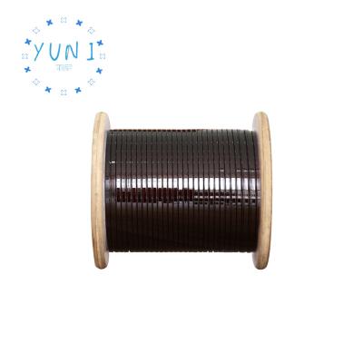 China Transformer etc YUNI Enamelled Rectangular Aluminum Wire for sale