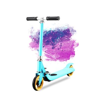 China Portable Child Light Weight Two Wheel 5 Inch Kids Folding Electric Scooter for sale