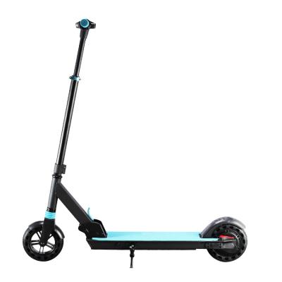 China Quality Guarantee Two Wheel Unisex 250w 36v 6ah Off Road Folding Electric Scooter Adult Europe Dropshipping for sale