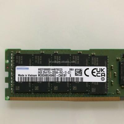 China Server M393A8G40AB2-CWE 1x 64GB DDR4-3200 RDIMM PC4-25600R Dual Server Grade x4 Module RAM for sale